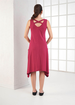 RELAX MODE / Платье женское повседневное летнее миди хлопок - 45012