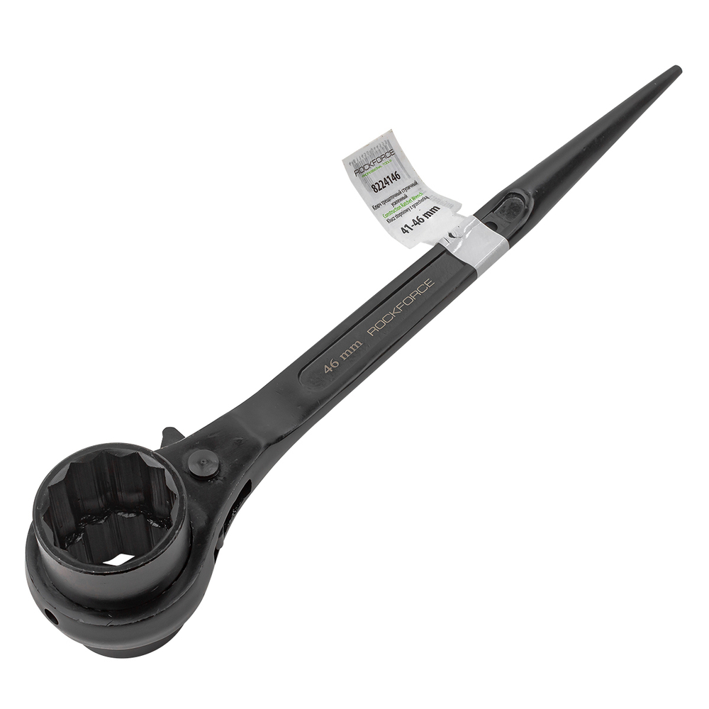 Ключ трещоточный ступичный усиленный 41х46 RockForce##Rock FORCE RF-8224146