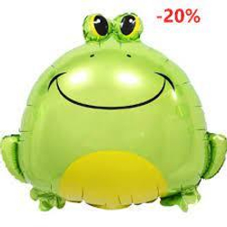Шар (23"/58 см) Фигура, Лягушка-квакушка, 1 шт. Б205 Б206