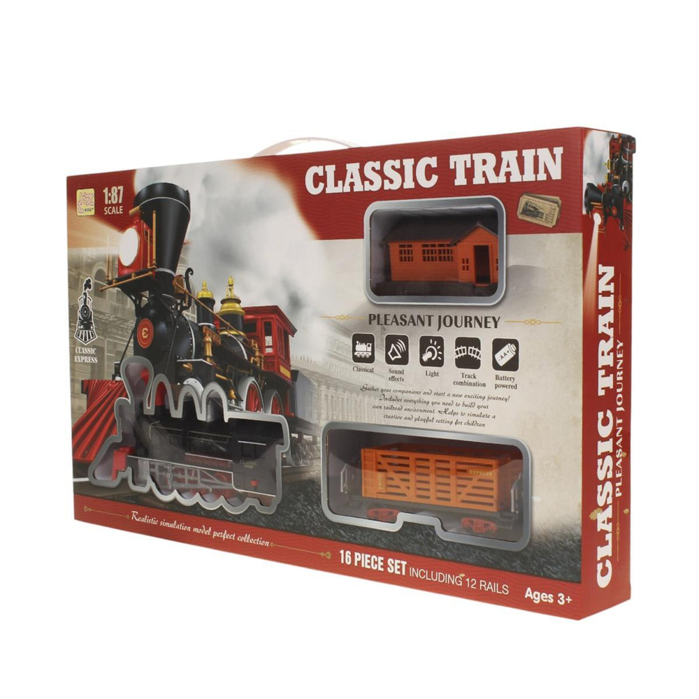 Железная дорога на бат., коробка 5136