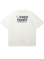 Мужская Футболка Back Print Fred Perry Text