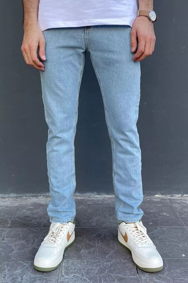 Джинсы Vintage Slim 2302 Tapered Мужские Light Blue - фото 1