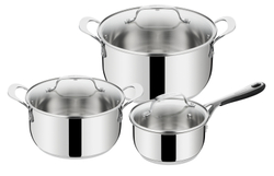 Набор посуды Tefal Jamie Oliver Kitchen Essentials 6 предметов 16/20/24 см E313S674