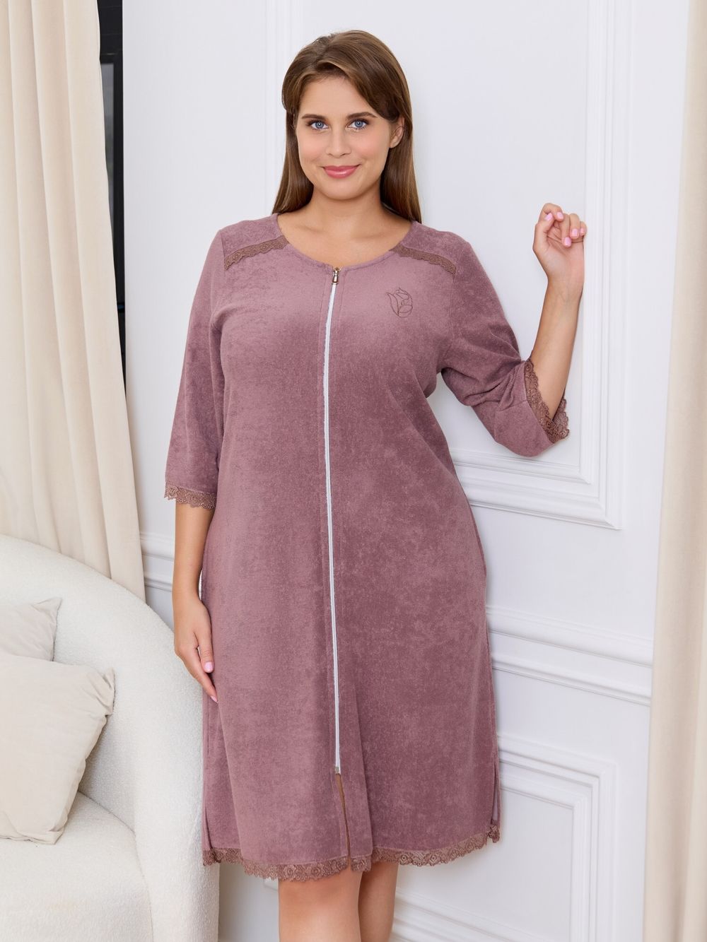 Халат Антей Виотекс КАПУЧИНО