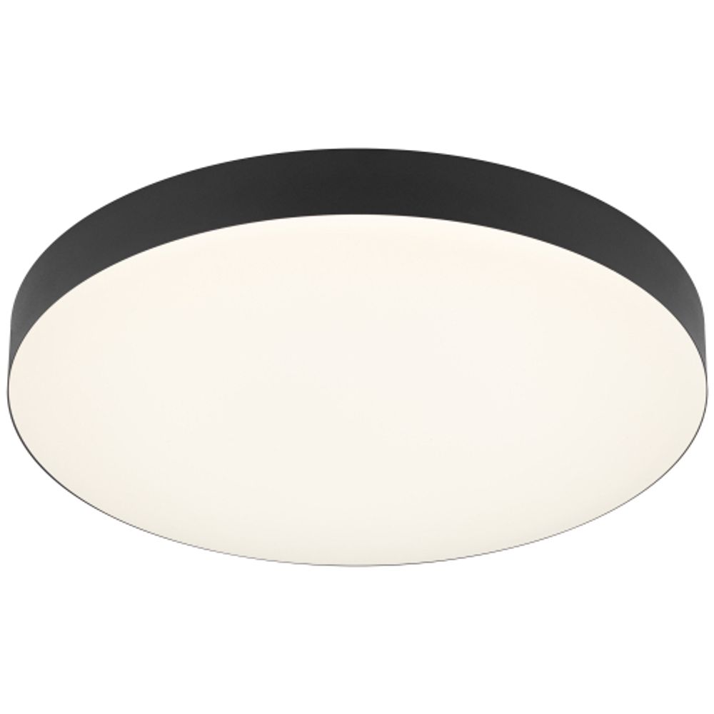 Светильник потолочный светодиодный ЭРА Классик без ДУ Relict 38 SPB-6-40 4К BK 40W 4000K Черный