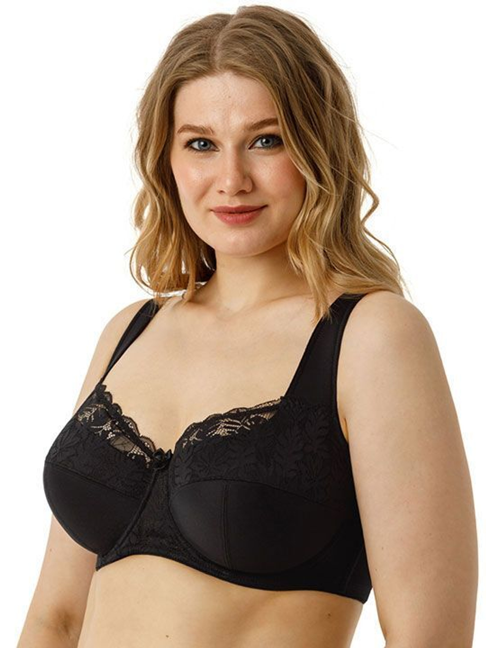 Бюстгальтер на каркасах с мягкими чашками (Размер: 75E) (Цвет: белый)