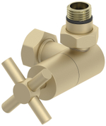 Вентиль Сунержа 3D правый крест (G 1/2" НР х G 3/4" НГ)