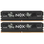 Оперативная память Apacer NOX DDR5 — 6000 / 6200 / 6400 МГц, 32 ГБ (2×16 ГБ) и 64 ГБ (2×32 ГБ), чёрный/белый корпус, без подсветки