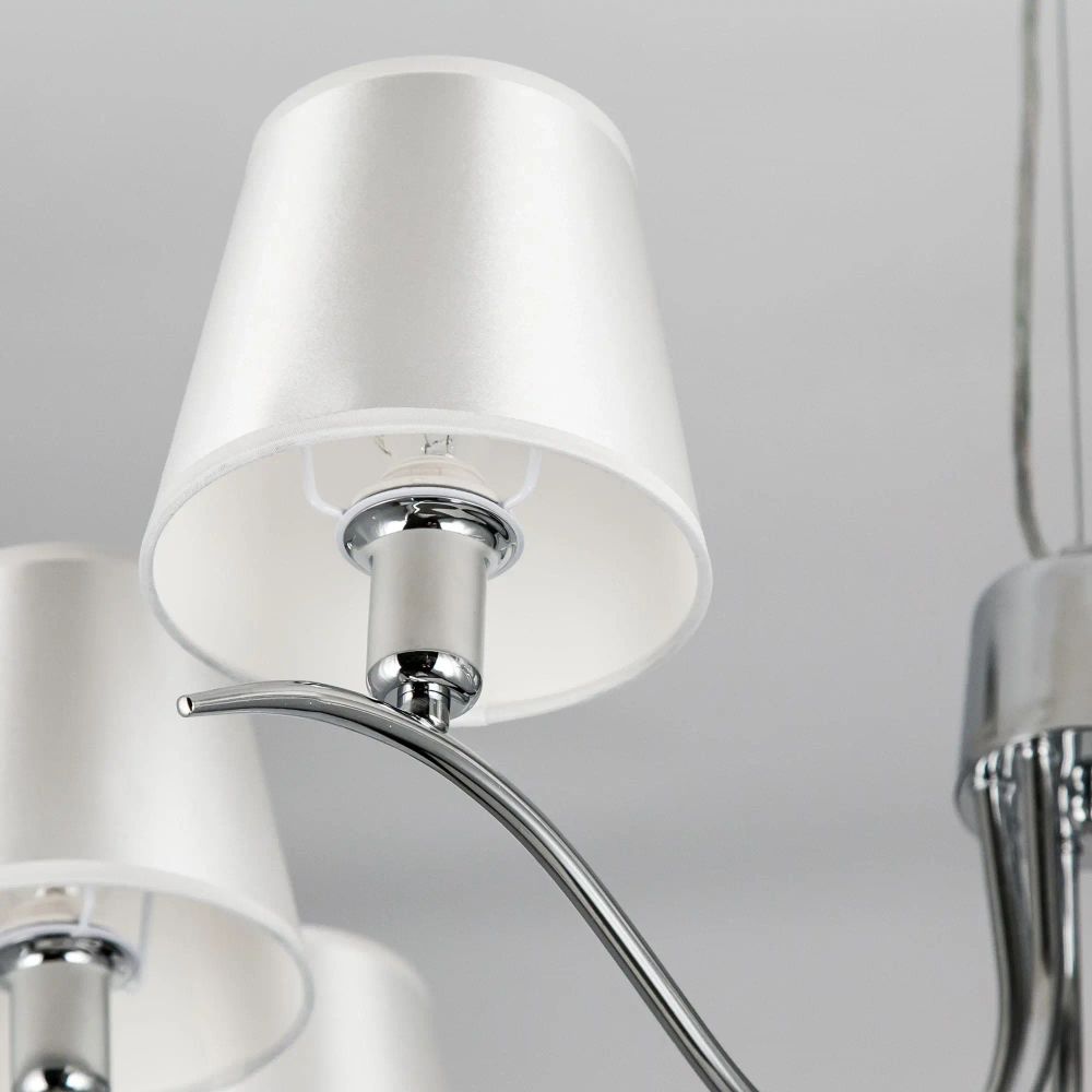 Citilux Эмма CL439181 Люстра подвесная с абажурами Хром