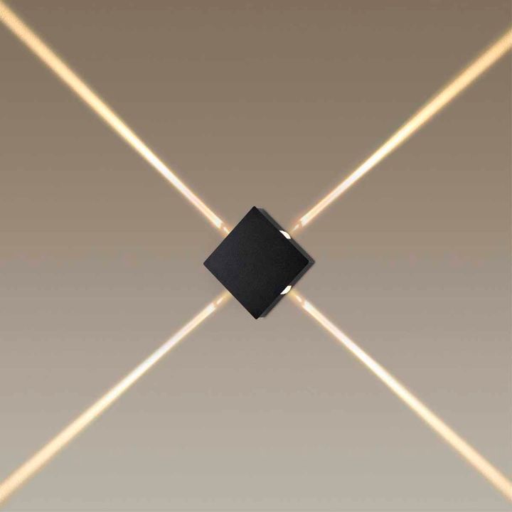 Настенный светодиодный светильник Odeon Light Hightech Vista 4259/8WL