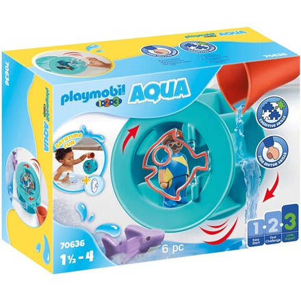 Playmobil - Водяная мельница с маленькой акулой 70636