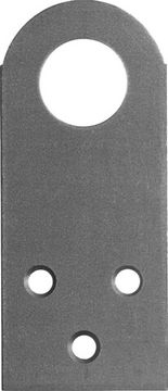 ЗУБР ПР-2.0, 90 x 40 x 2 мм, прямая проушина для навесных замков (31038-90)