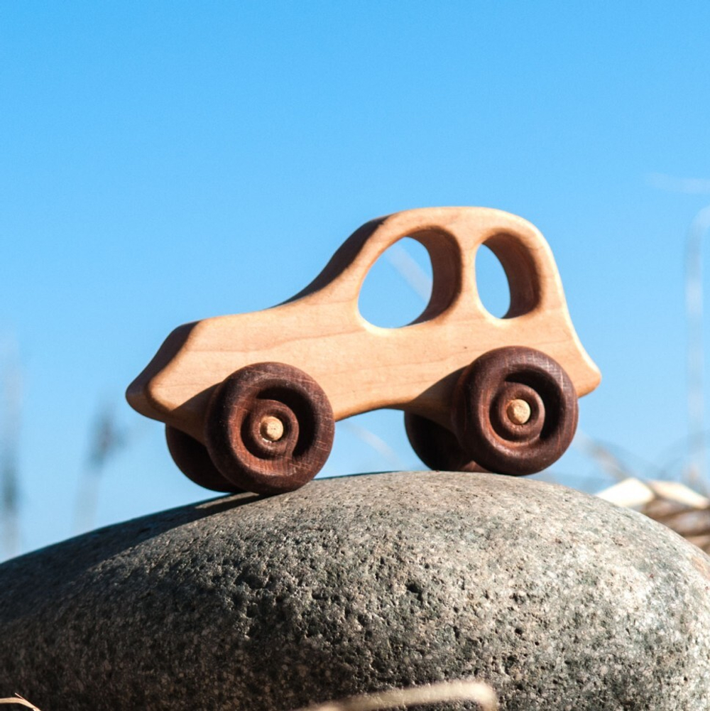 Деревянная машинка Джип Леснушки