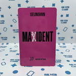 Фотокарта STRAY KIDS - MAXIDENT (LOTTE iFive | Сынмин)