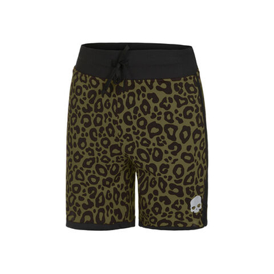 Мужские теннисные шорты Hydrogen Tech Panther Men - Olive, Multicoloured