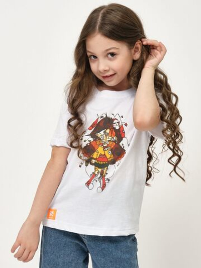 Детская футболка с принтом Venus (Размер: 159-164) (Цвет: белый)