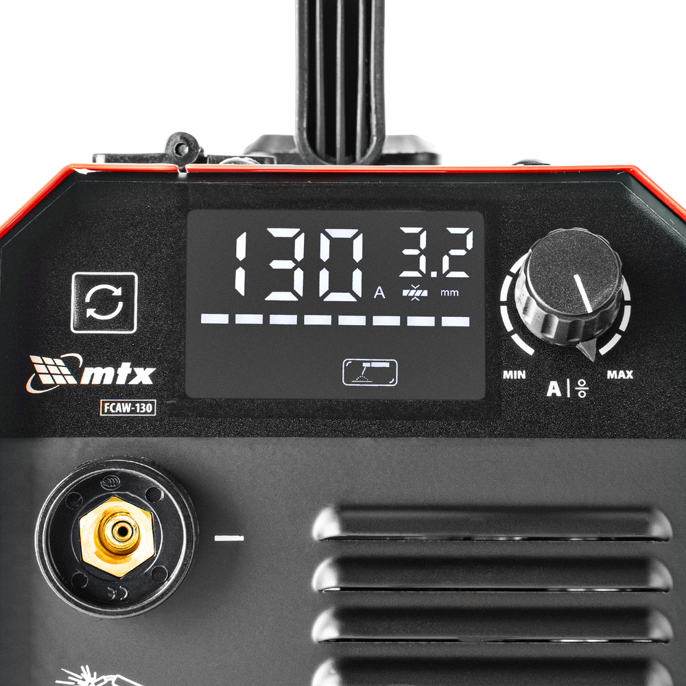 Аппарат инвертор. полуавтомат. cварки FCAW-130, 130 А, ПВ 60%// MTX