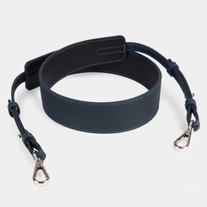 Сумка Emilie из кожи теленка, синего цвета