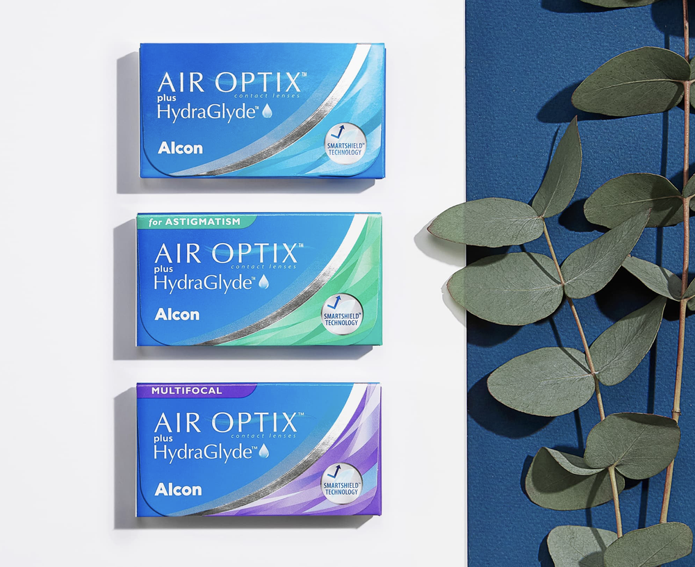 Контактные линзы Air Optix Aqua MultiFocal plus HydraGlyde купить в интернет магазине Линзынадом24.рф