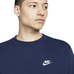 Толстовка Nike NSW Club Crew Sweatshirt Navy Blue