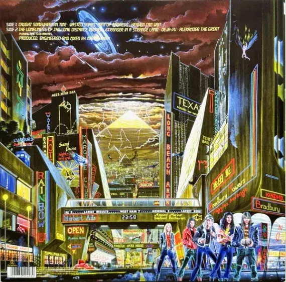 Iron Maiden – Somewhere in Time - Yellow LP