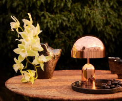 Настольная лампа Bell copper