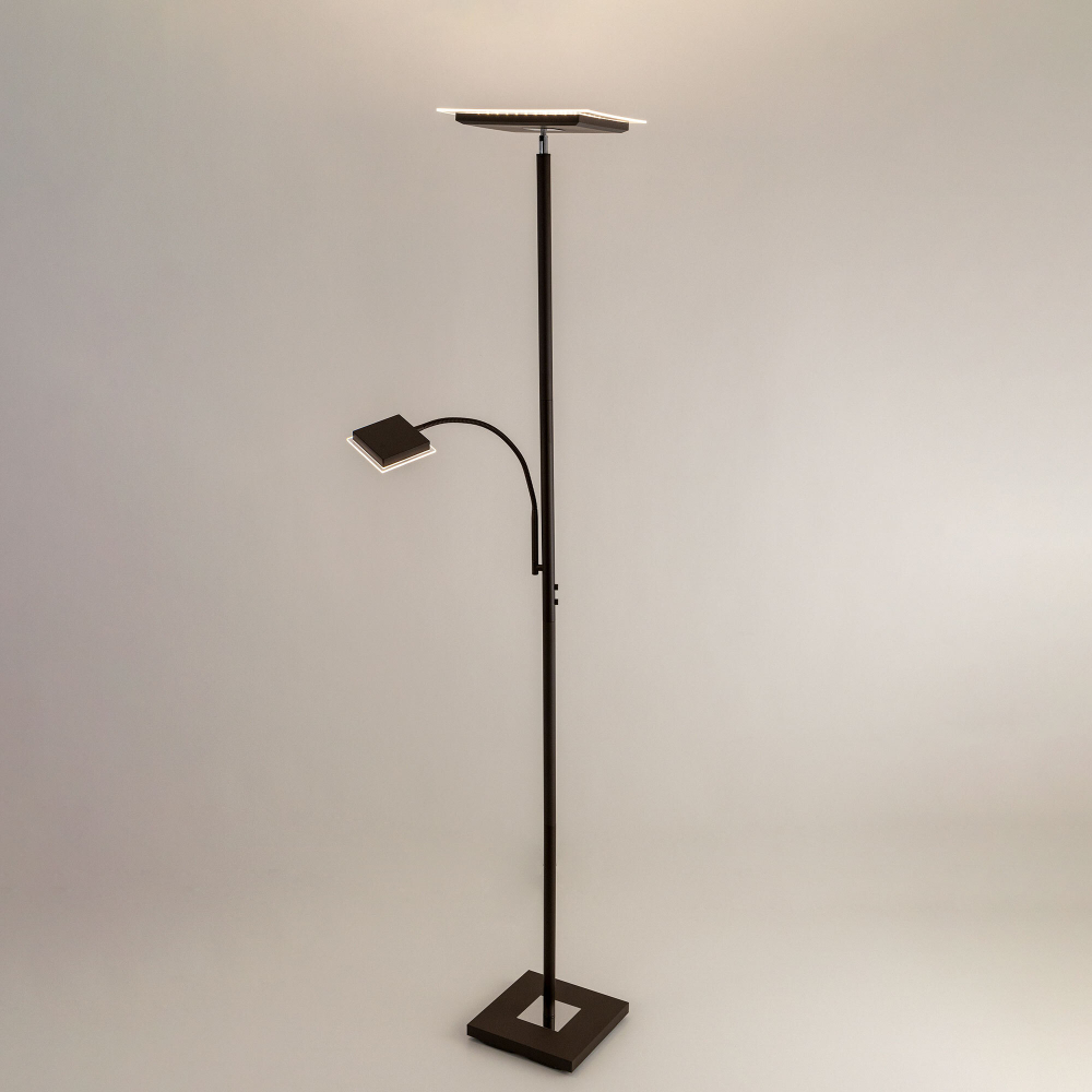 Citilux Харди CL802015 LED Торшер с диммером Кофейный