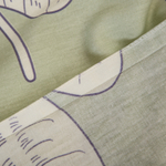 Комплект постельного белья Люкс Сатин 100% хлопок на резинке AR279