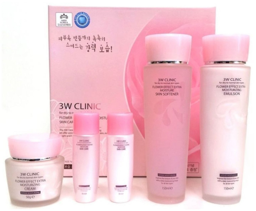 3W Clinic Flower effect extra moisturizing