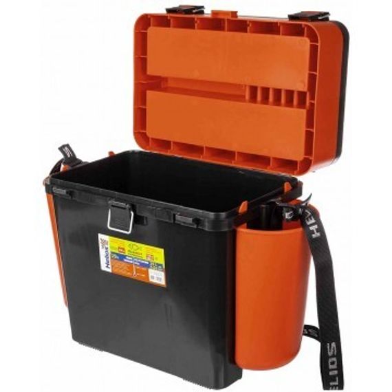 Ящик зимний Helios &quot;FishBox&quot; (19л) оранжевый