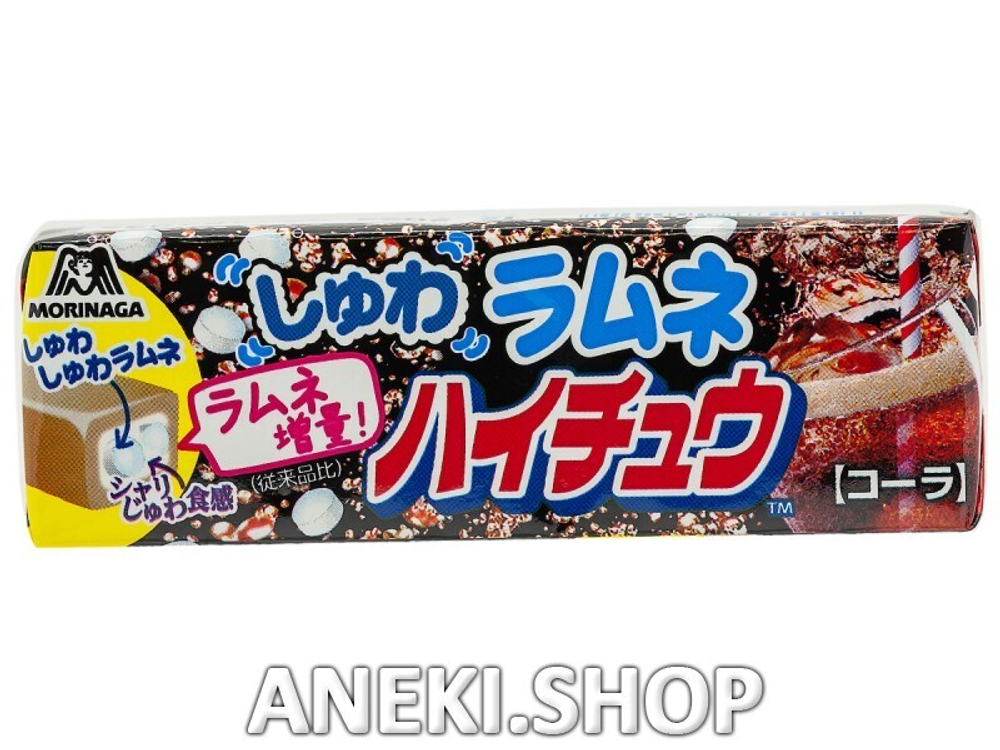 Конфеты жевательные со вкусом колы 7 шт. 33,6 г Morinaga