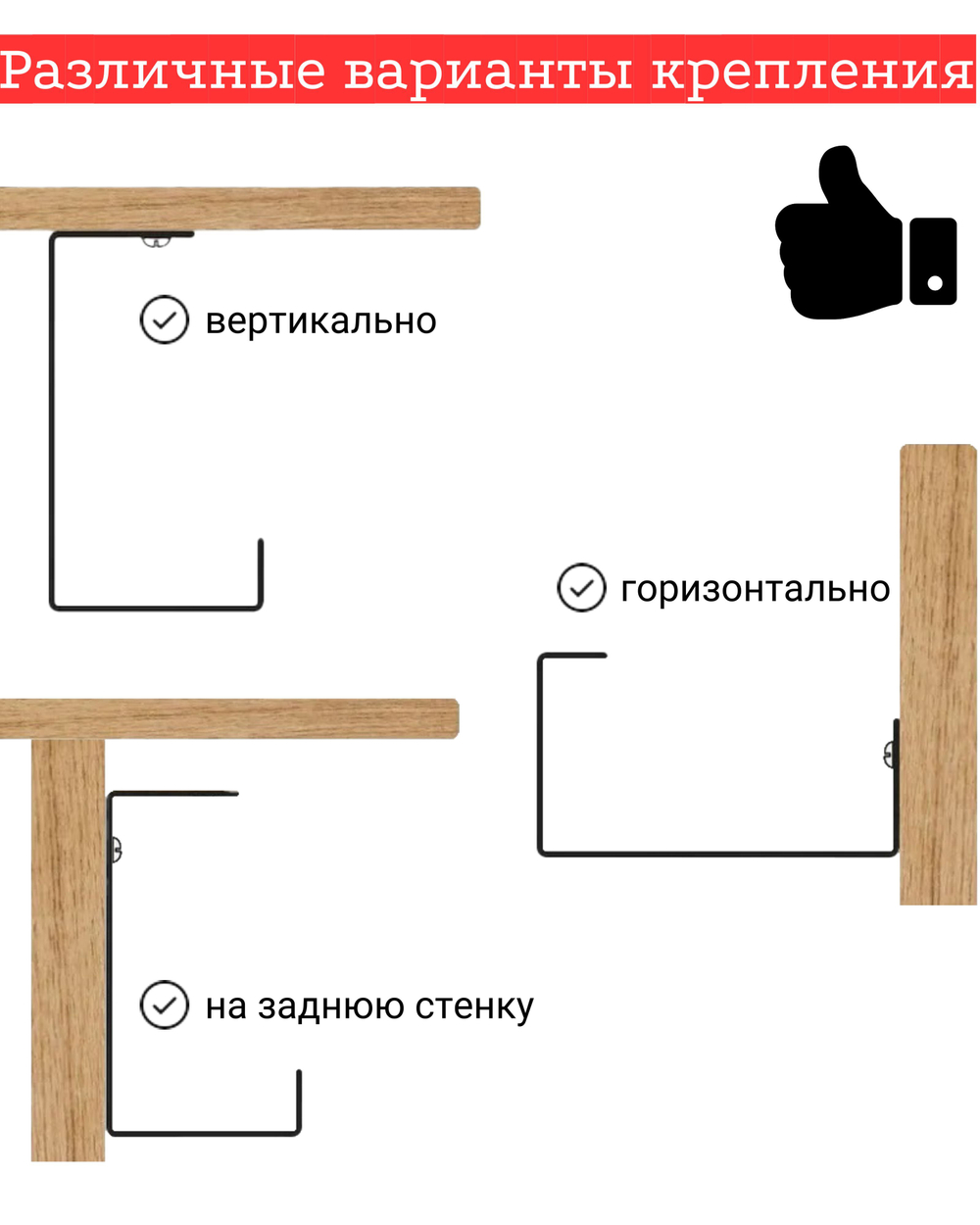 Органайзер для проводов MetaDec Org Max, держатель для проводов навесной, кабель канал черный