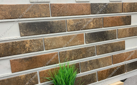 Керамин, Орегон 4, 245x65x7 - Клинкерная плитка для фасада и внутренней отделки