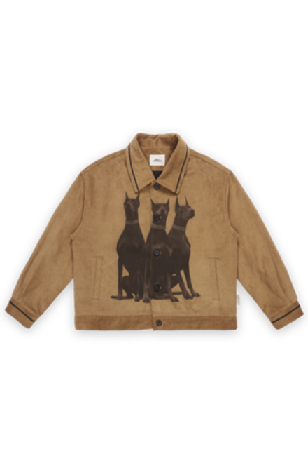 Вельветовая куртка ER "Dobermans" Velvet Jacket with Collar