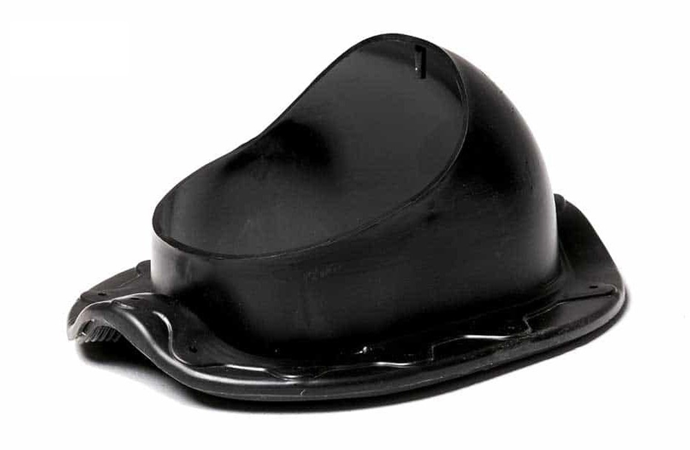 Турбодефлектор TD160, вент. выход утепленный высотой Н-700, для металлочерепицы Monterrey, черный