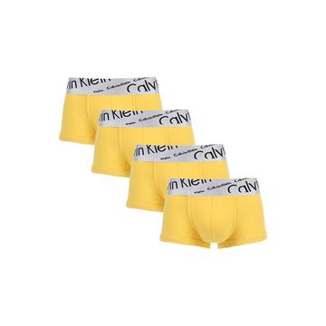 Мужские трусы боксеры желтые набор 4 в1 Calvin Klein CK52463