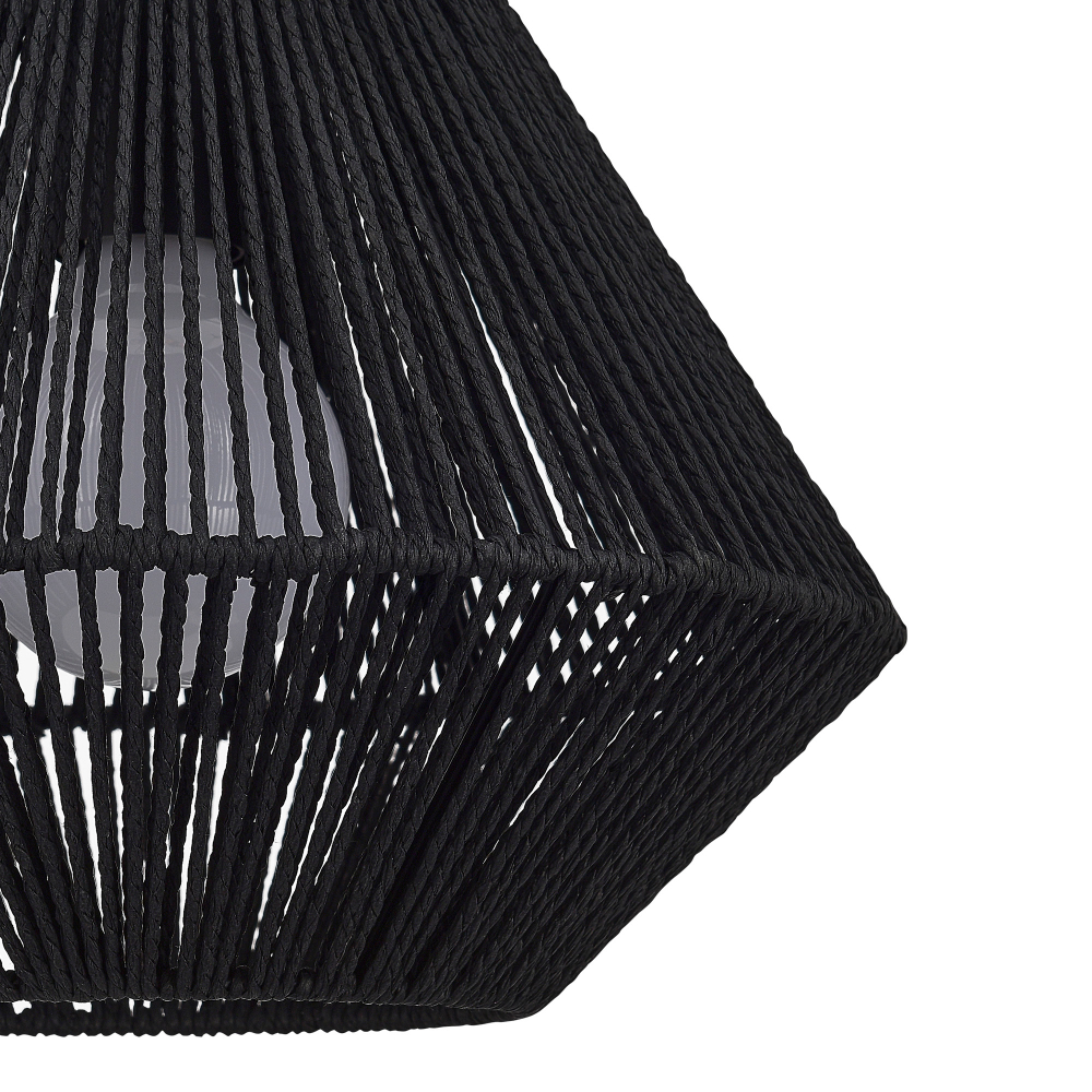 SLE6025-403-01 Светильник подвесной черный/черный E27 1*40W ETTAN