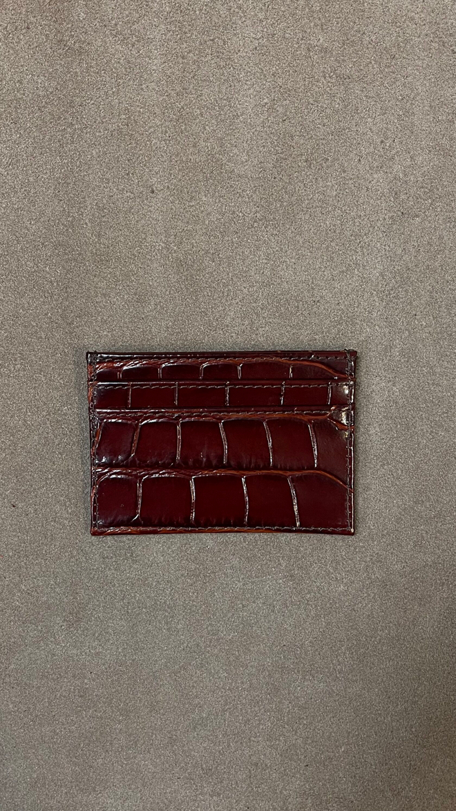 Картхолдер bordo alligator