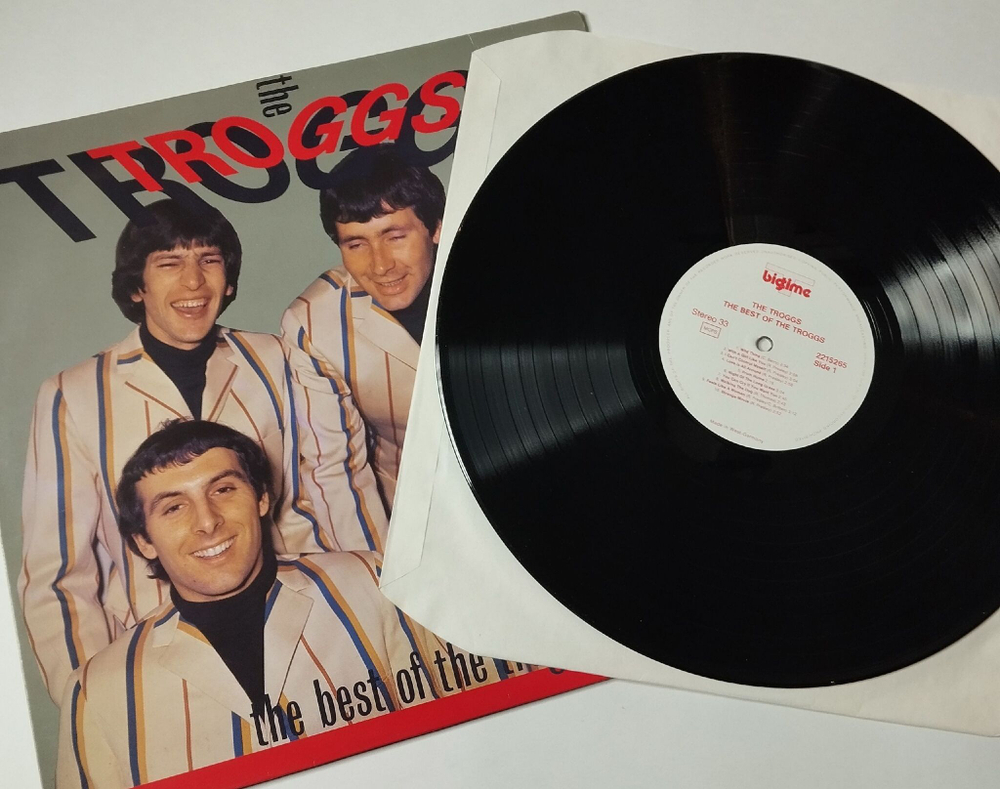 Винтажная виниловая пластинка LP The Best Of The Troggs (Germany 1985)