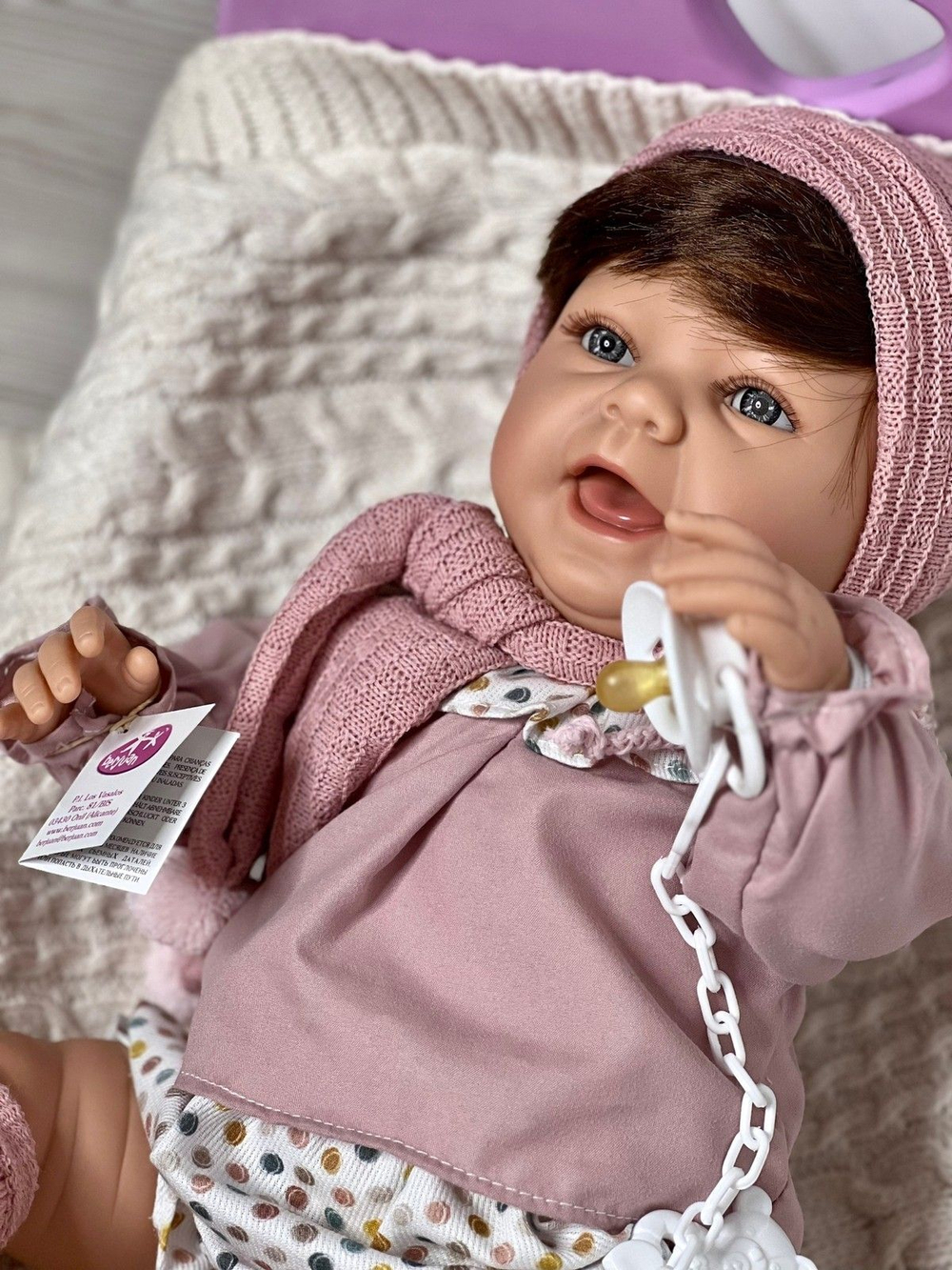 Кукла BERJUAN мягконабивная 50см Baby Sweet (1222)