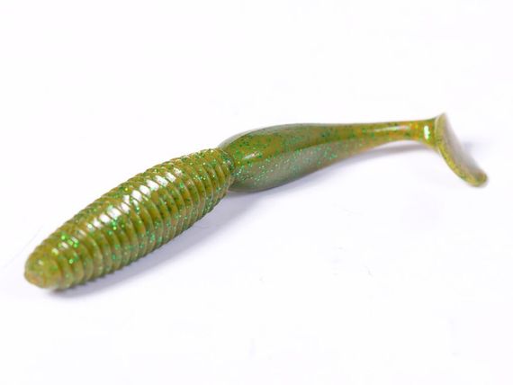 Виброхвосты съедобные LJ Pro Series MegaWorm 2,5in (6,35 см), цв. S67, 8 шт.