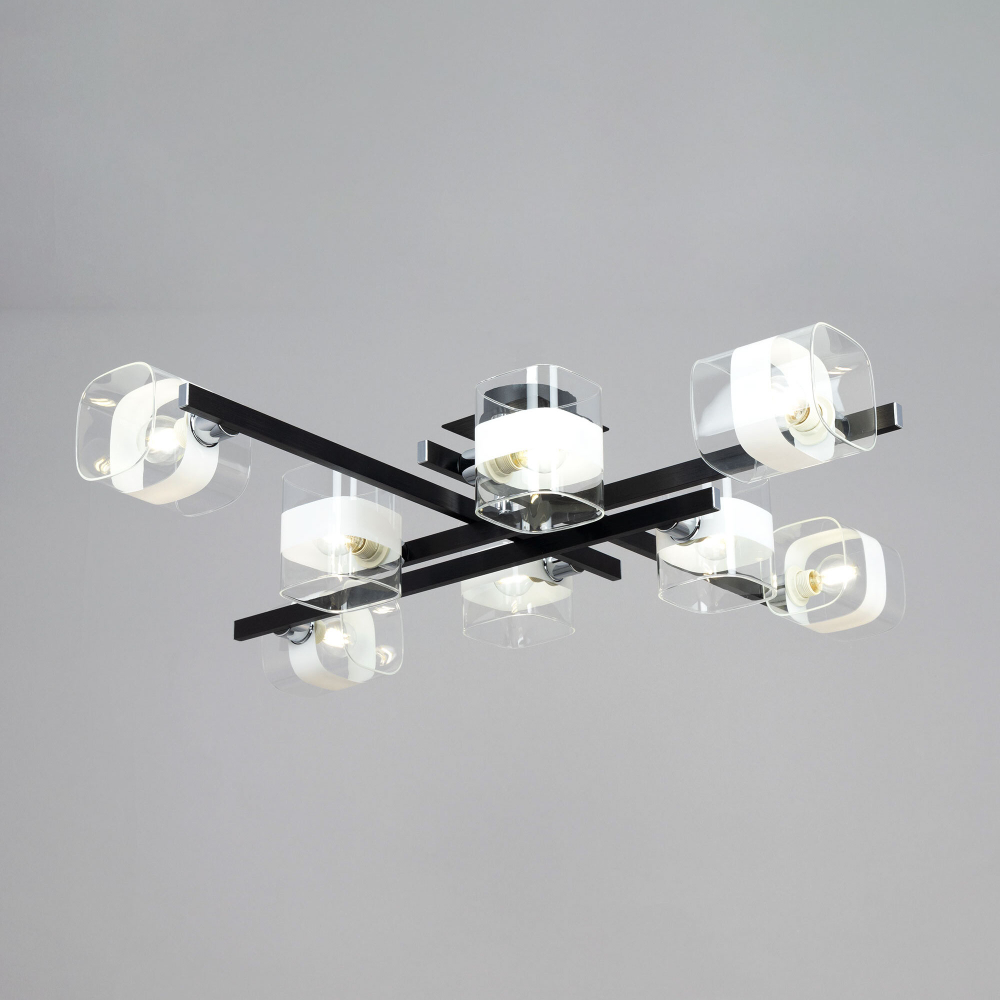 Citilux Вирта CL139282 Люстра потолочная Чёрная