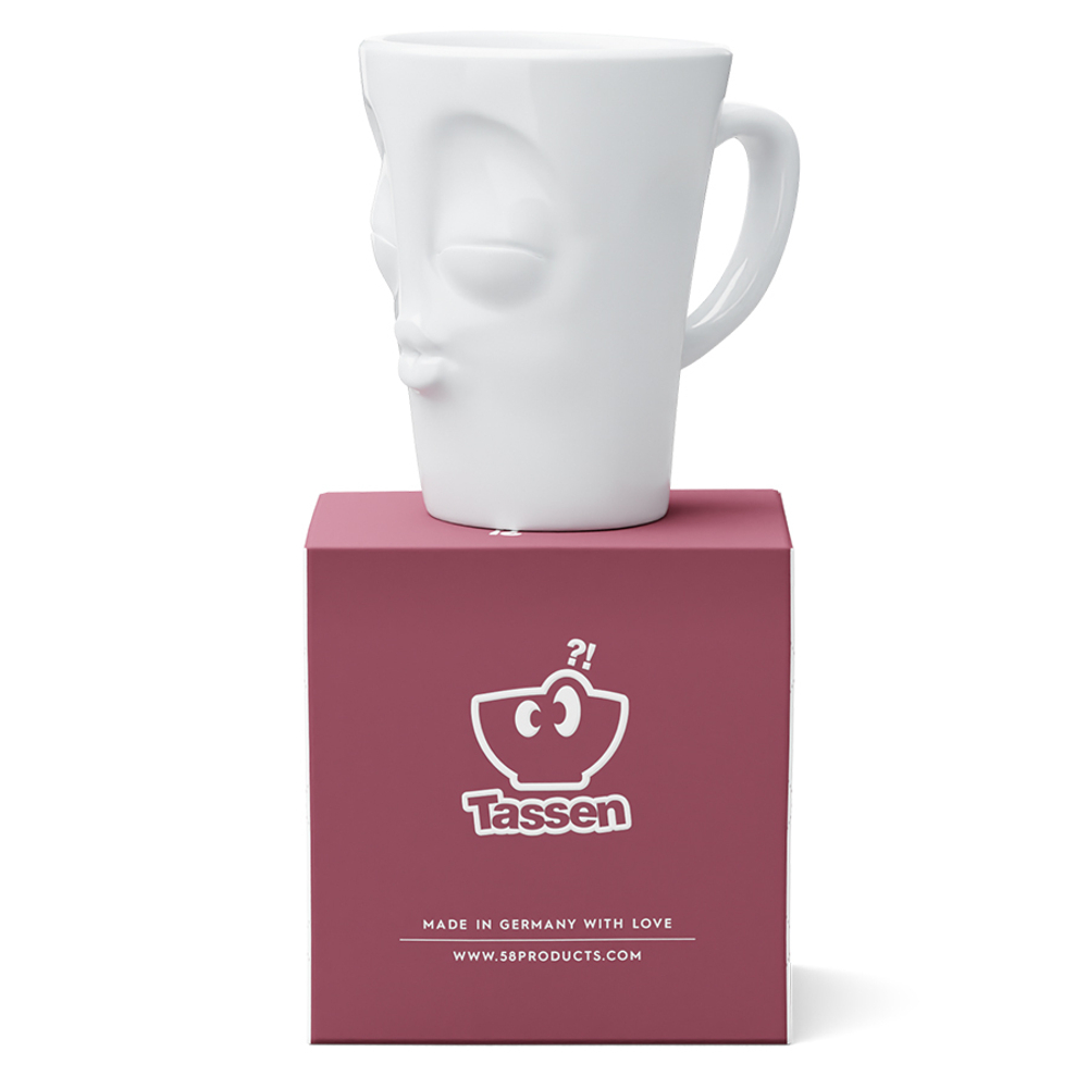 Кружка kissing, 350 мл, белая