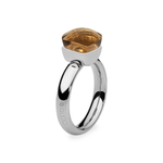 Кольцо Qudo FIRENZE 19 (S) Smoked Topaz 107000/40-5108 19 размер 19