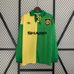 Купить альтернативную ретро форму «Манчестер Юнайтед» с длинными рукавами 1992-1994