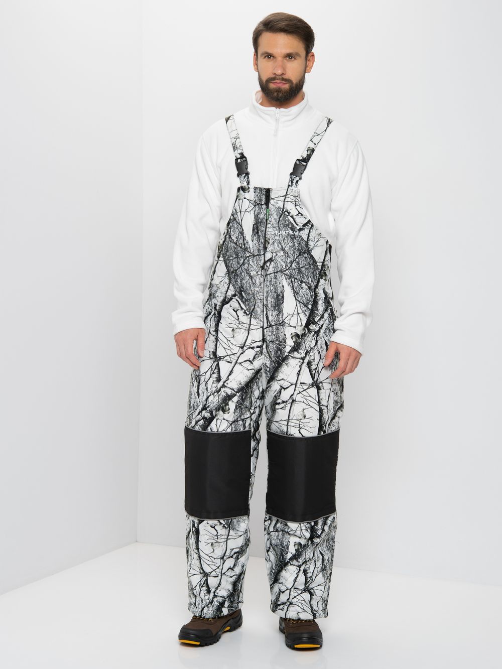 Костюм зимний Альтаир ткань Alova цвет Белый лес (ветки)