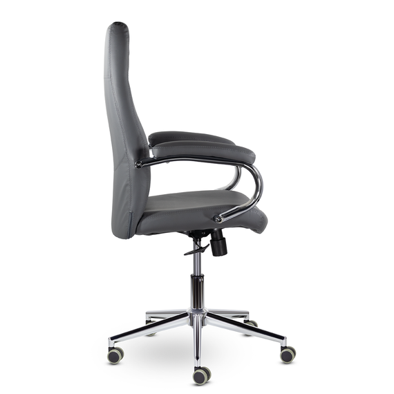 Кресло СН-577 Рикс хром ХДП Ср S-0422 (темно-серый)