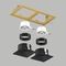 Комплект со светильником Lightstar Domino Quadro (214523+214507+214507+214007+214007) D5230707BMOD