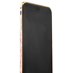 Бампер металлический iBacks Colorful Arc-shaped Flame Aluminium Bumper для iPhone 6s Plus/ 6 Plus - gold edge (ip60063) Gold
