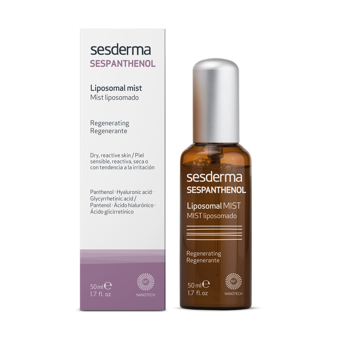 SESPANTHENOL MIST Спрей-мист липосомальный восстанавливающий, 50мл